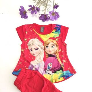 500 bộ bé gái chị em elsa ri 8