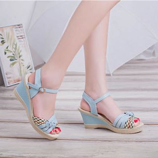 Giầy đế xuồng wegde phù hợp cho mùa hè hàng oder