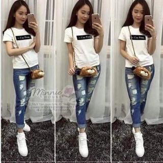 Áo thun teen tixi 65/35 35k