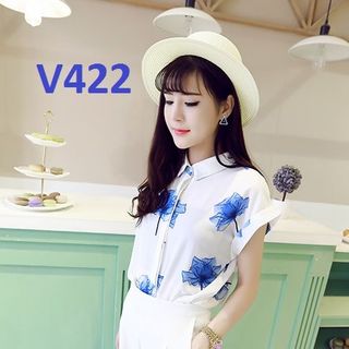 V422 - áo voan - size m