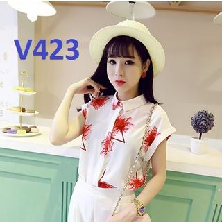 V423 - áo voan - size m