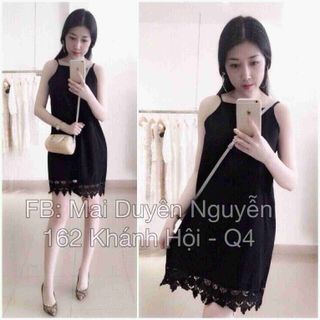 Đầm cotton lạnh