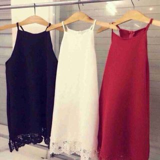 Đầm cotton lạnh
