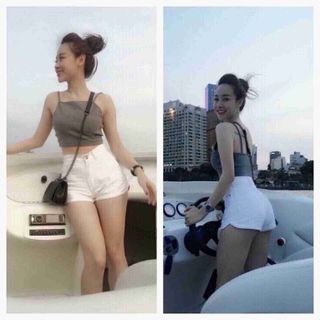 Quan jean lai bầu