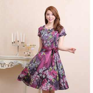 Đầm xòe hong kong kèm balet