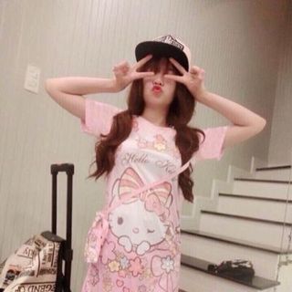 Đầm suông kitty