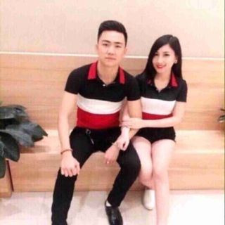 Ao thun cổ trụ