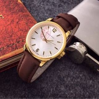 Burberry dây da kính saphire chống trầy