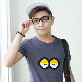 Áo thun nam cổ tròn minion