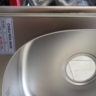 Chậu rửa inox 2 hố - 1 bàn rossi kinh tế ra 31