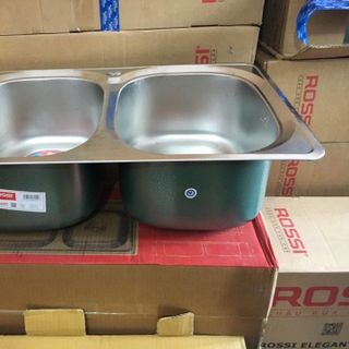 Chậu rửa chén 1 hố 1 bàn rossi re 62