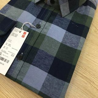 Sơ mi caro uniqlo
