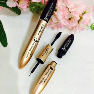 Mascara mac 2 đầu chuốt mi và kẻ mắt nước hyun black giá sỉ