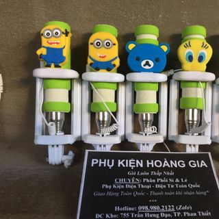 Gậy chụp hình tự sướng mini lót nỉ hình thú