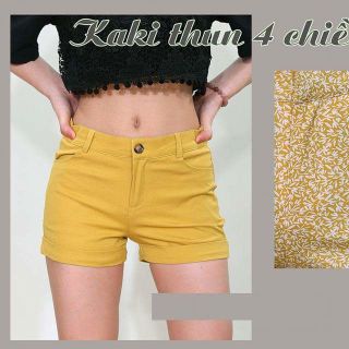 Quần short kaki co giãn 4 chiều