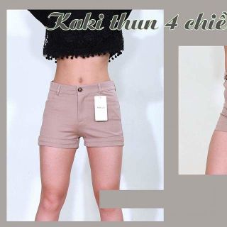 Quần short kaki co giãn 4 chiều