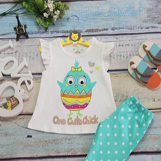 Bộ haha gà màu xanh mint giá sỉ