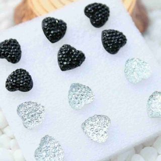 Bông tai 1 hộp y hình chụp giá sỉ 18k-20k/hộp