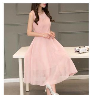 d2507 đầm tùng xòe sát nách