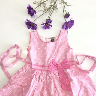 538 đầm linen 1 nơ ri 8