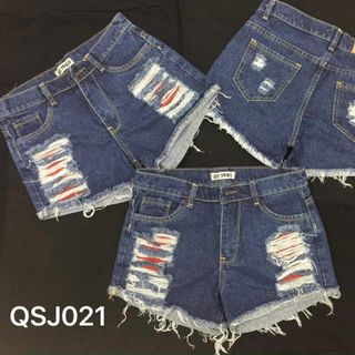 Quần short jean nữ