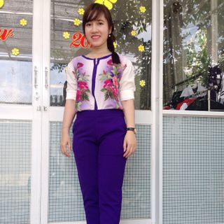 Set áo quần hoa châu tônhm1108