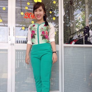 Set áo quần hoa châu tônhm1108