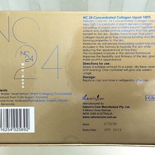 Tinh chất collagen 100 nature care nc24 bio-nano