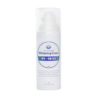 Kem dưỡng trắng da dạng bọt vita cell special whitening cream - premium vacuum bottle type german