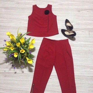 Set cát hàn cài hoa