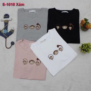 Áo thun nữ nhiều màu in 199x