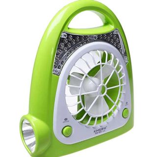 Quạt sạc kèm đèn led loại lớn