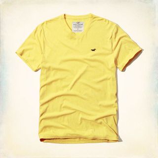 Áo thun 100 cotton cổ tim holis