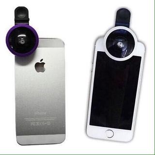 Lens camera selfire