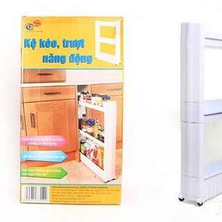 Kệ kéo 3 tầng tiết kiệm không gian