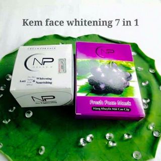 Kem dưỡng trắng da mặt nellyp - skin lightening 7 in 1 giá sỉ