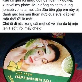 Hấp lạnh sữa tảo linh nhâm
