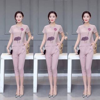 Đồ bộ lửng hoa senhm1159