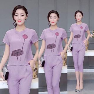 Đồ bộ lửng hoa senhm1159