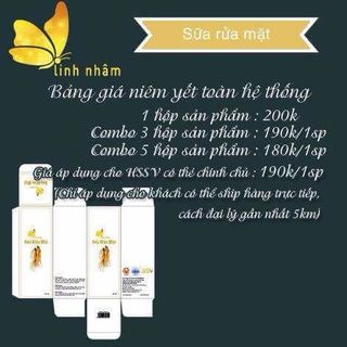 Sữa rửa mặt linh nhâm