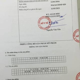 Kem body linh nhâm