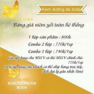 Kem body linh nhâm