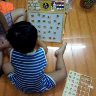 Bảng ghép chữ nam châm