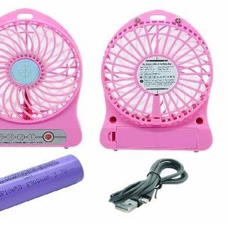 Quạt sạc mini - cực cool - kiêm sạc dự phòng