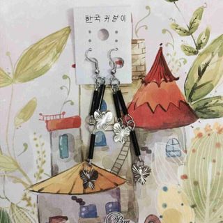 bông tai xi thái giá sỉ 11k/đôi