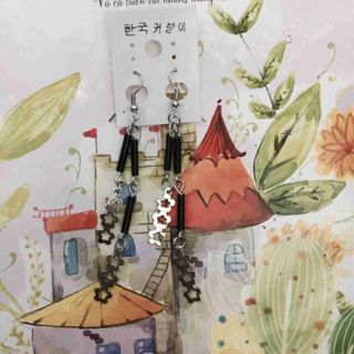 bông tai xi thái giá sỉ 11k/đôi