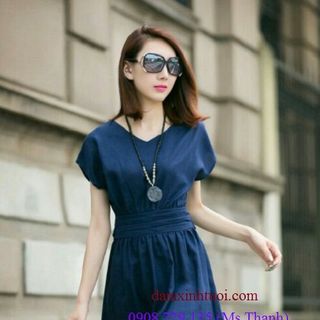 Đầm xòe denim tt355