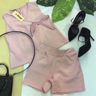 Set nơ mảnh quần short - hm1177