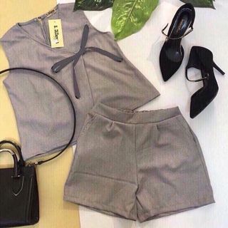Set nơ mảnh quần short - hm1177
