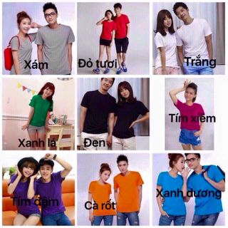 Áo thun trơn - vải thun 4 chiều